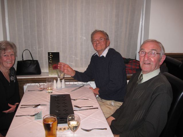 Autumn Supper at Sylhet Lodge in October 2009